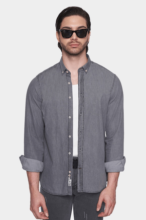 The Denim Shirt (Ash) Bright Moons