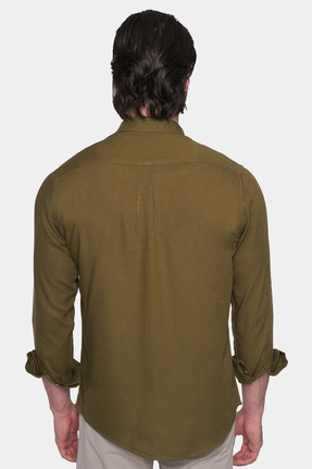 Premium Cotton Dress Shirt (Earth) Bright Moons