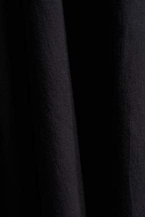 The Luxury Linen Shirt (Jet Black) Bright Moons
