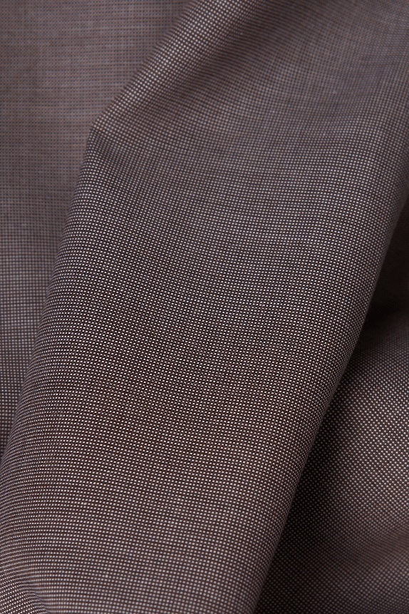 Premium Cotton Dress Shirt (coffee) Bright Moons