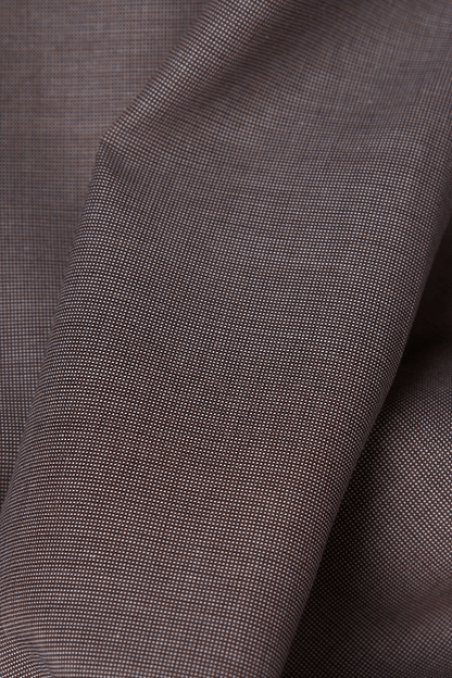 Premium Cotton Dress Shirt (coffee) Bright Moons
