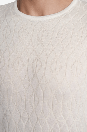 The Essential Shirt (Cream Waves) Bright Moons