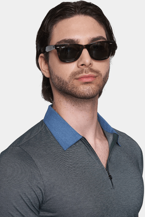 The Mercerized Cotton Polo (Stone) Bright Moons
