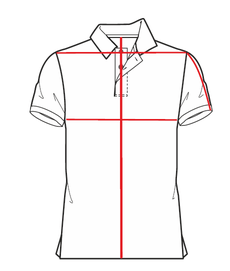 The Essential Shirt (Coral) Bright Moons