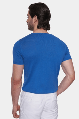 The Essential Shirt (Marine Blue) Bright Moons