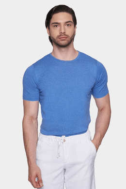 The Essential Shirt (Classic Blue) Bright Moons