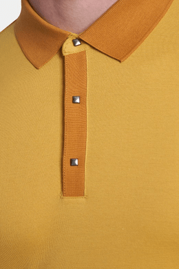 The Mercerized Cotton Polo (Nitro Yellow) Bright Moons
