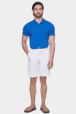The Mercerized Cotton Polo(Royal Blue) Bright Moons