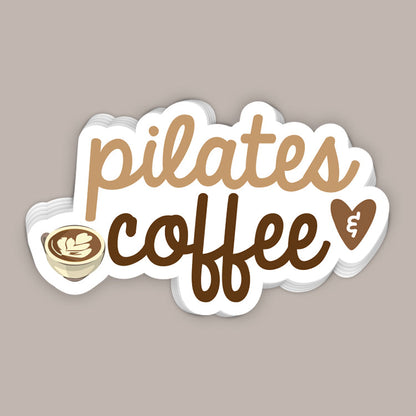 Pilates & Coffee Decal Ivy + Cloth