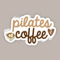 Pilates & Coffee Decal Ivy + Cloth