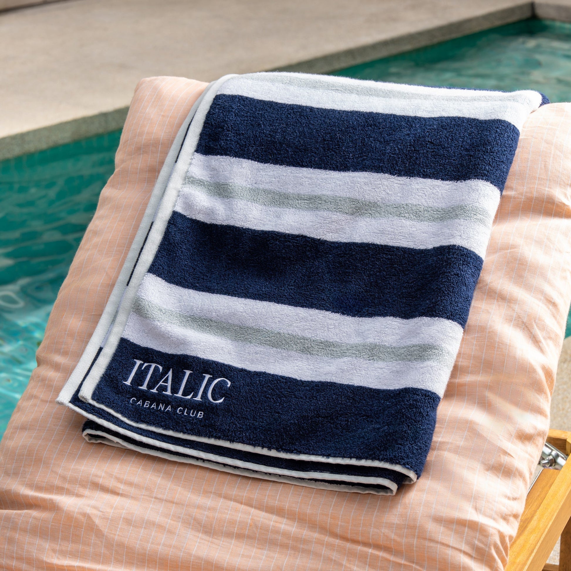 Bondi Australian Cotton Beach Towels Italic