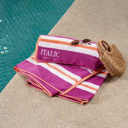 Bondi Australian Cotton Beach Towels Italic