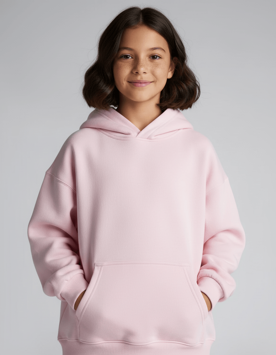 Dreamy Soft Charlie Play Solid Color - Bamboo Kids Pull Over Hoodie Sweatshirt Charlies Project Kids