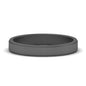 Simple Flat Wedding Band 4MM Fascinating Diamonds