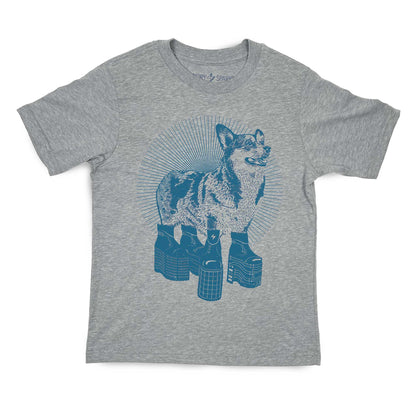 Platform Corgi Kids T-Shirt STORY SPARK