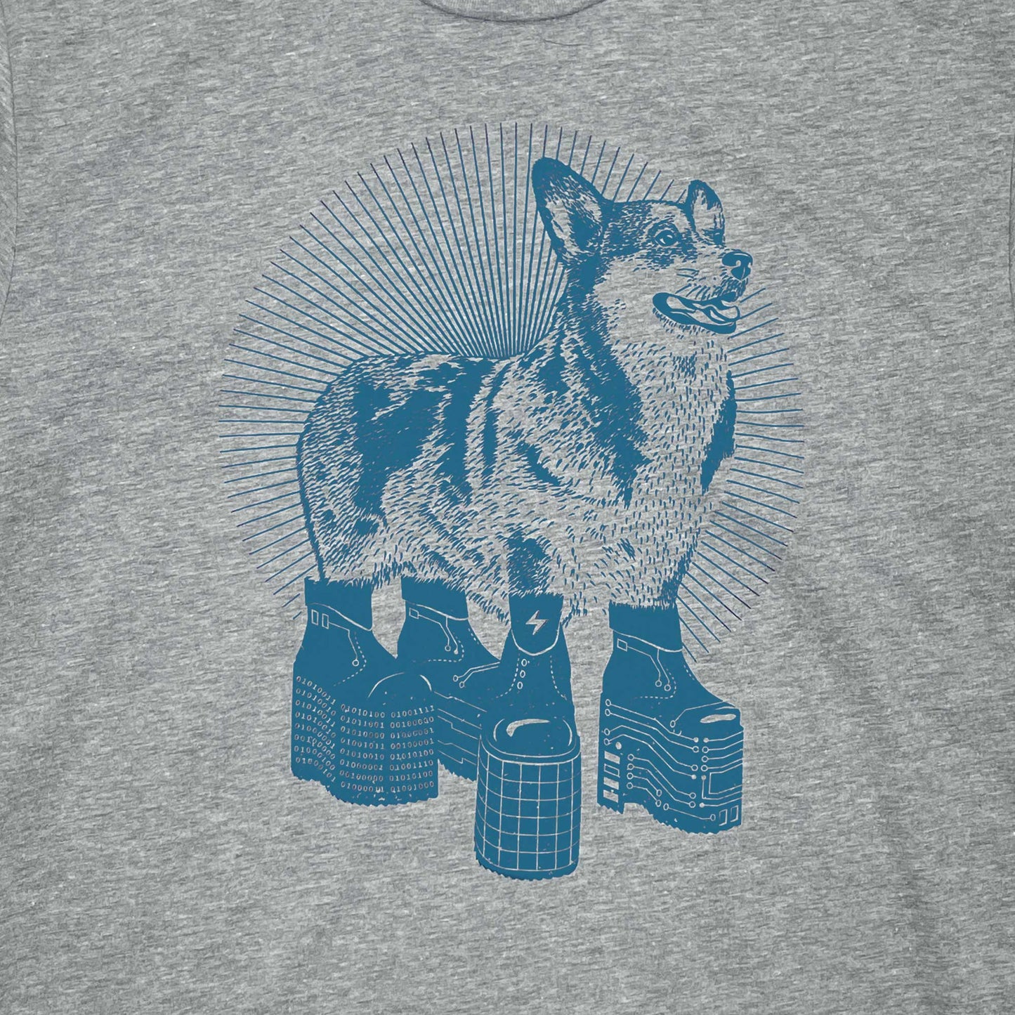 Platform Corgi T-shirt STORY SPARK
