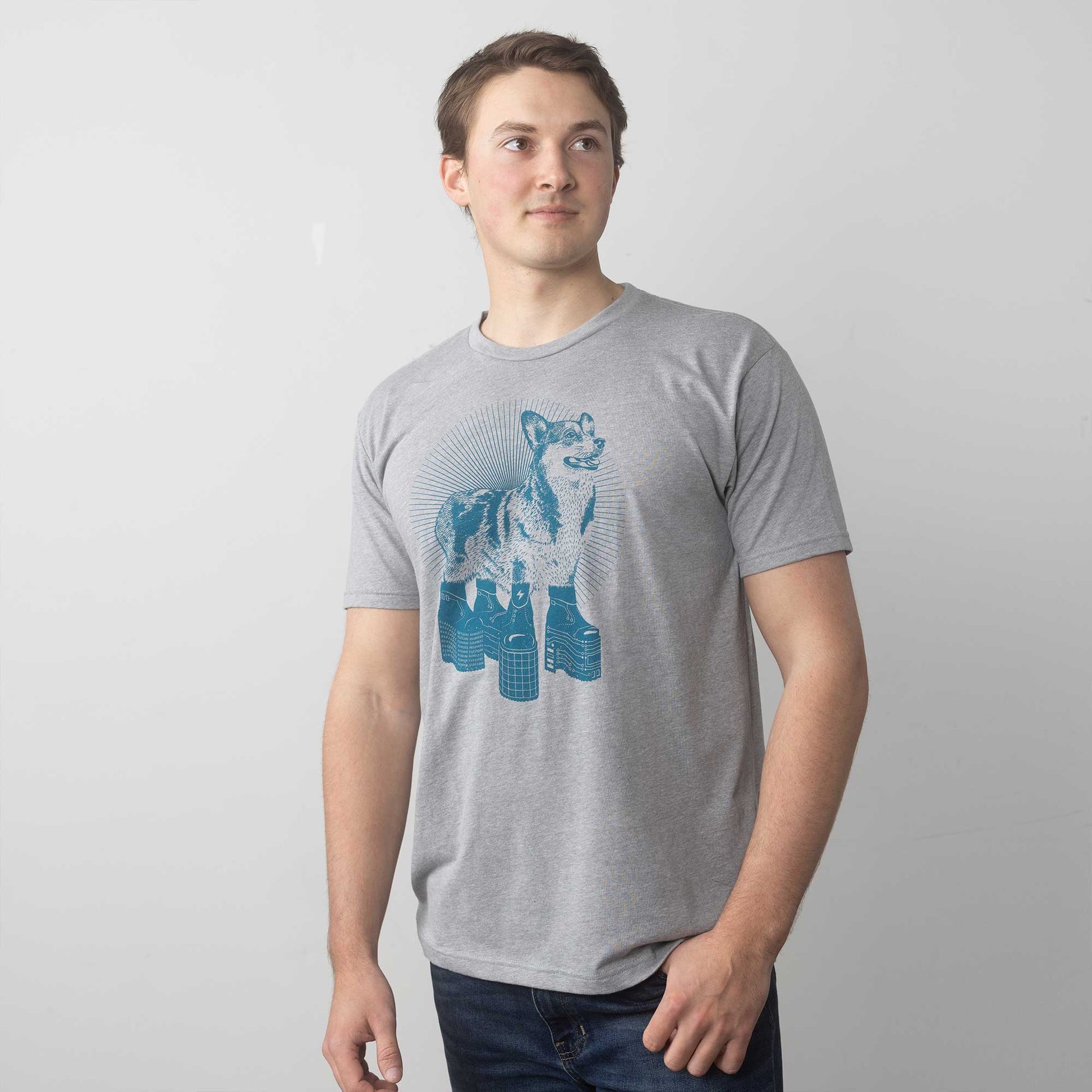 Platform Corgi T-shirt STORY SPARK