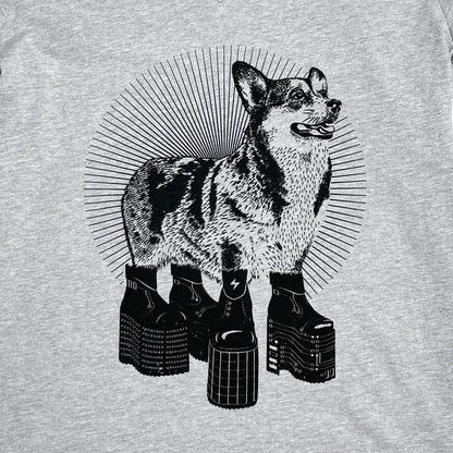 Platform Corgi Womens T-shirt STORY SPARK
