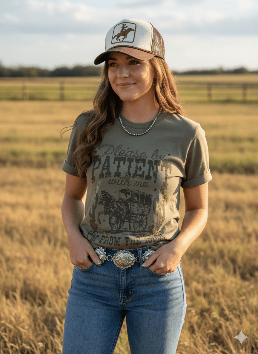 Please Be Patient With Me Graphic Tee Wild Junkie