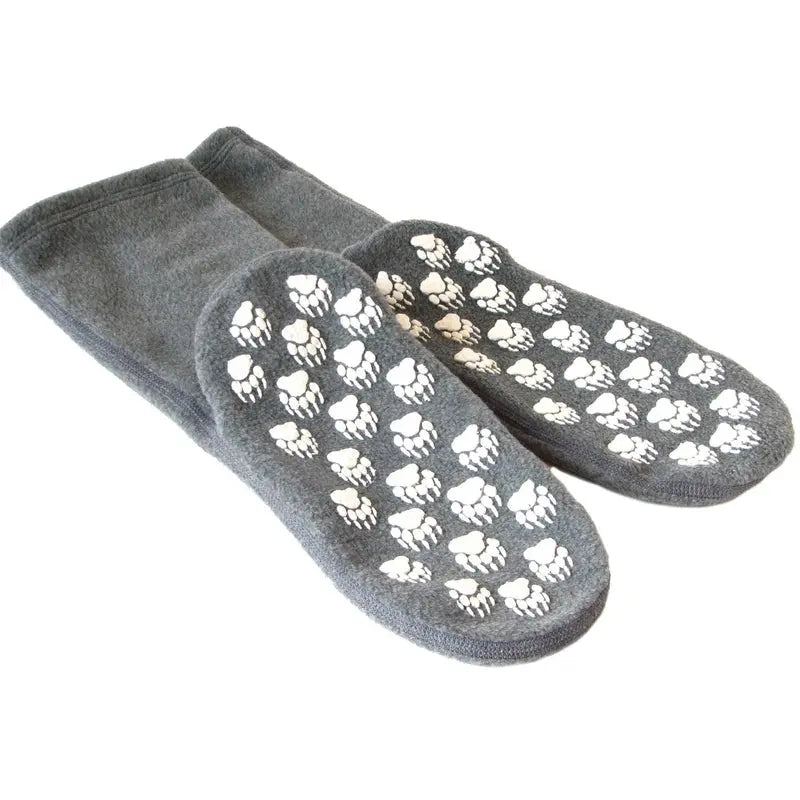 Polar Feet Fleece Socks - Soft Grey Polar Feet® LLC