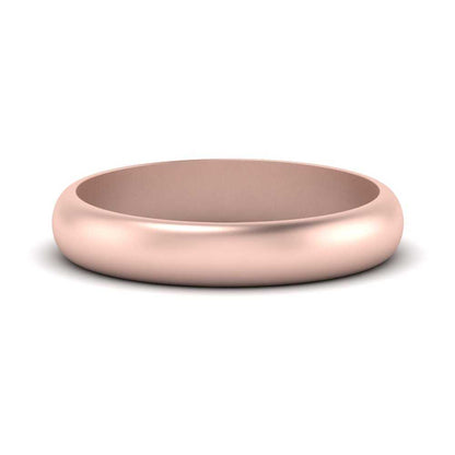 Low Dome 6mm Men Wedding Band Fascinating Diamonds