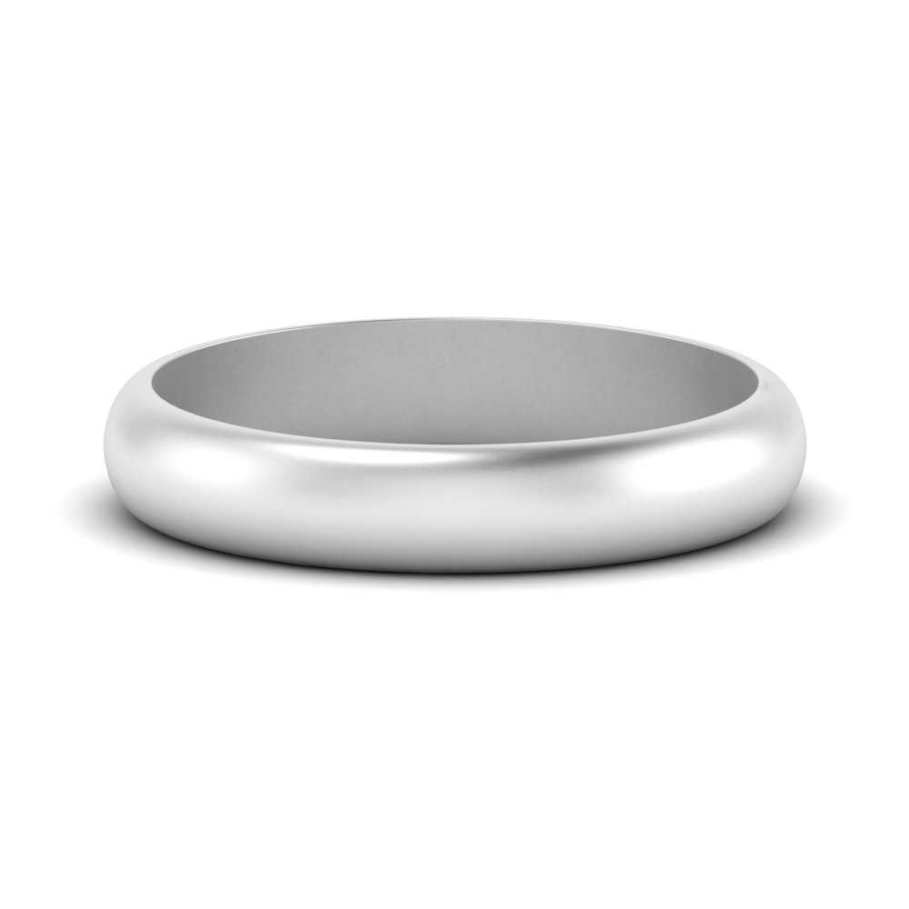 Low Dome 6mm Men Wedding Band Fascinating Diamonds