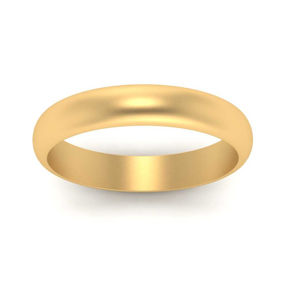 Low Dome 6mm Men Wedding Band Fascinating Diamonds