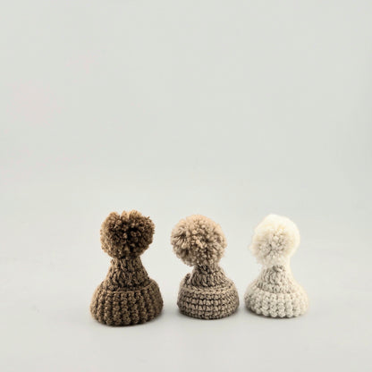 Pom-Pom Hat for Alpacadorable Ornament Purely Alpaca
