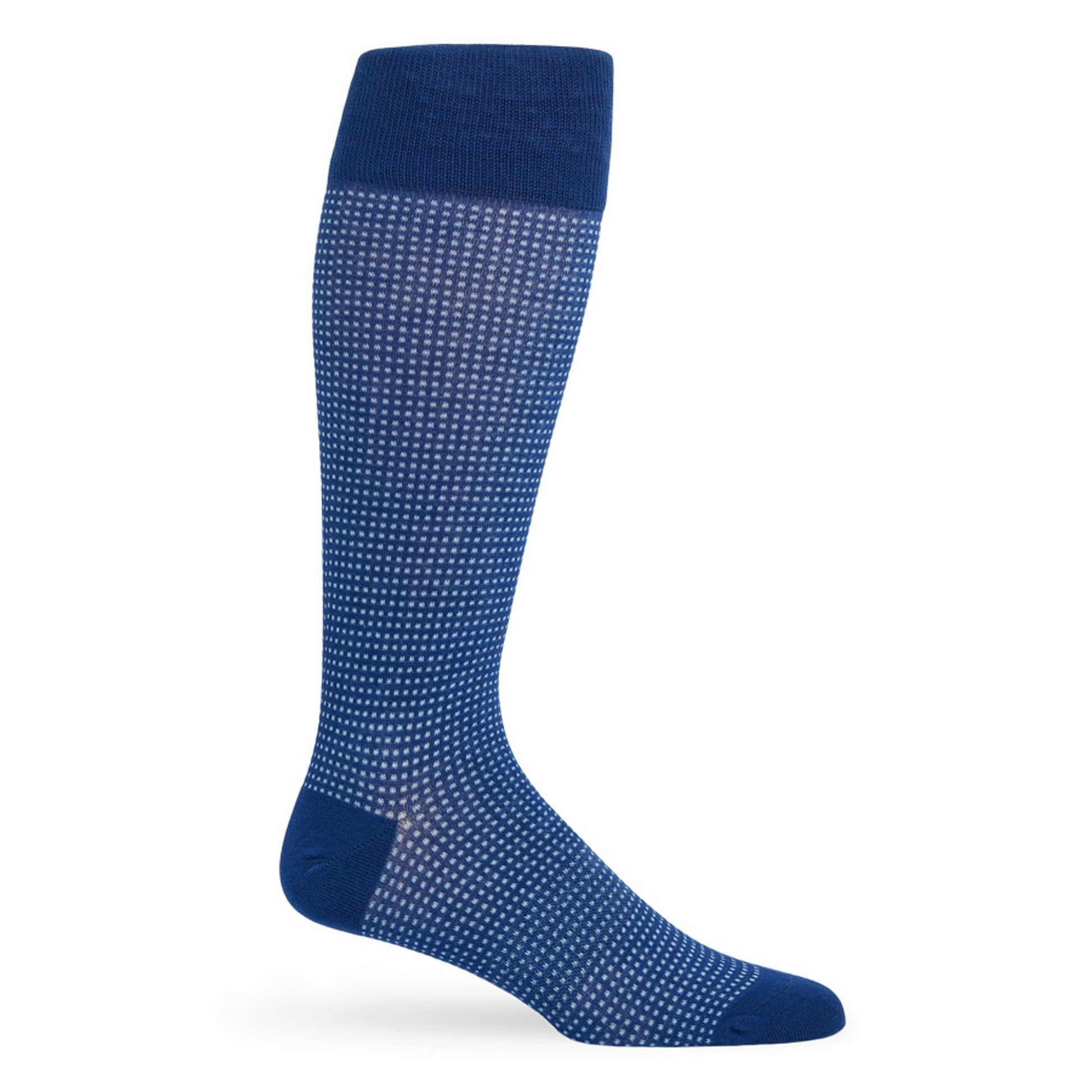 Powder / Navy Birdseye Dress Socks DeadSoxy