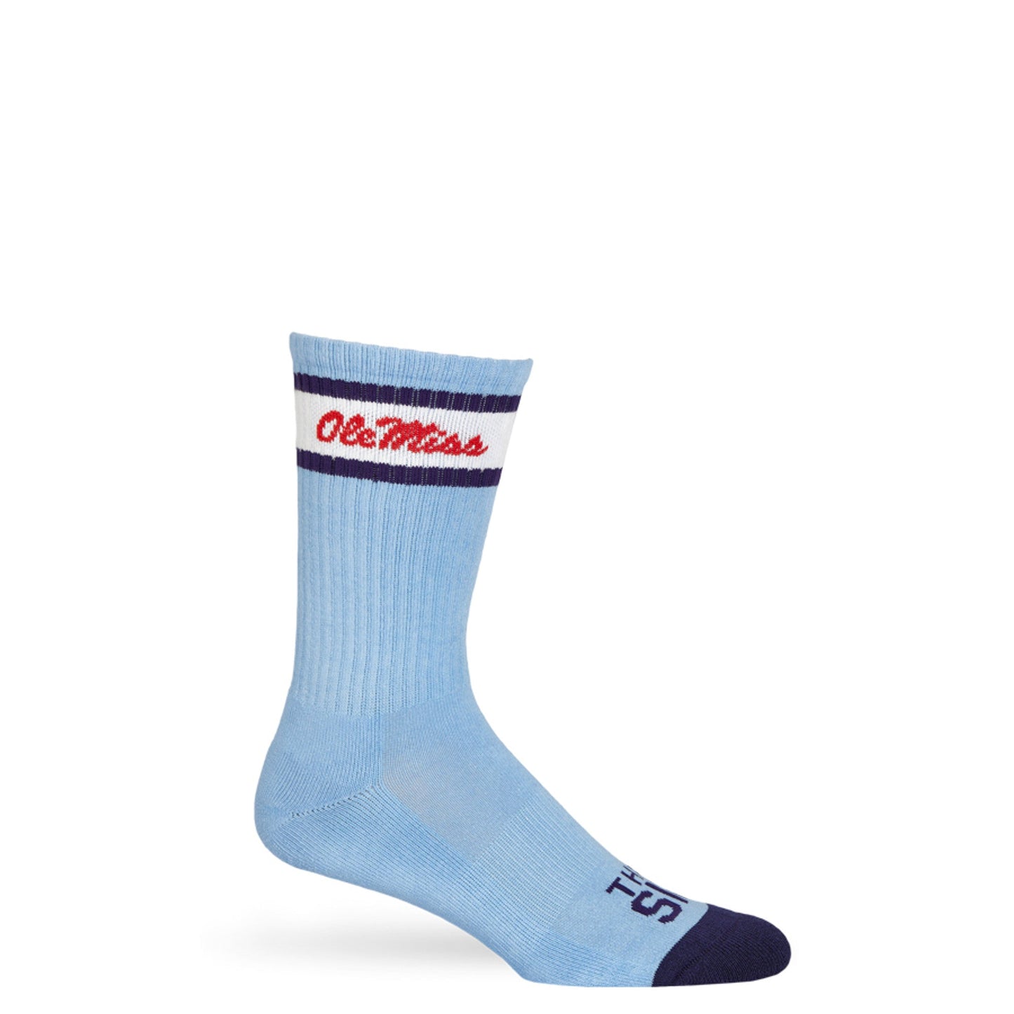 Powder Retro Script Casual Crew Socks DeadSoxy