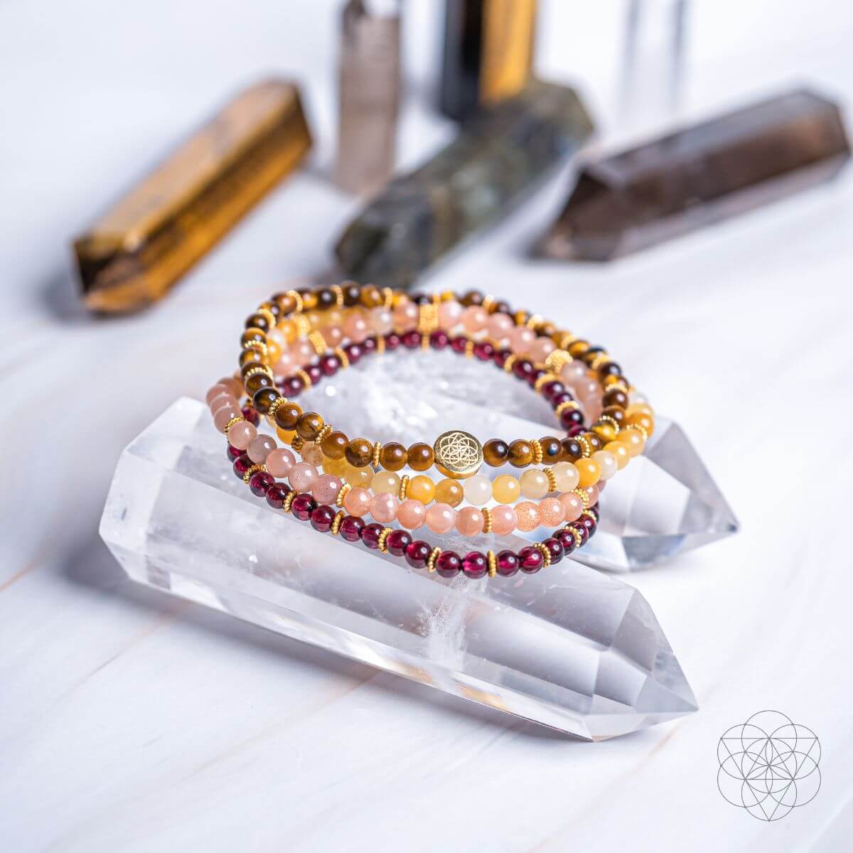 Powerful Positivity Bracelet Pack of 4 Conscious Items