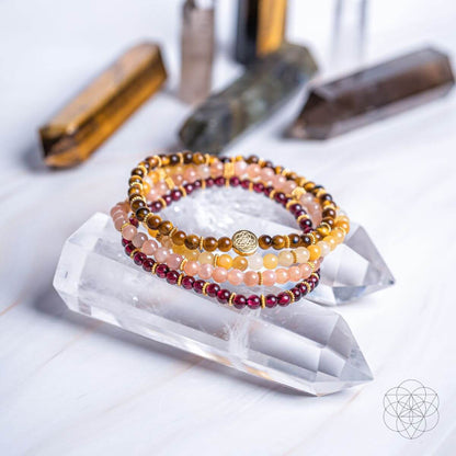 Powerful Positivity Bracelet Pack of 4 Conscious Items