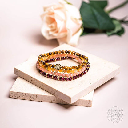 Powerful Positivity Bracelet Pack of 4 Conscious Items