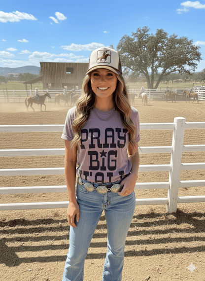 Pray Big Y'all Graphic Tee Wild Junkie