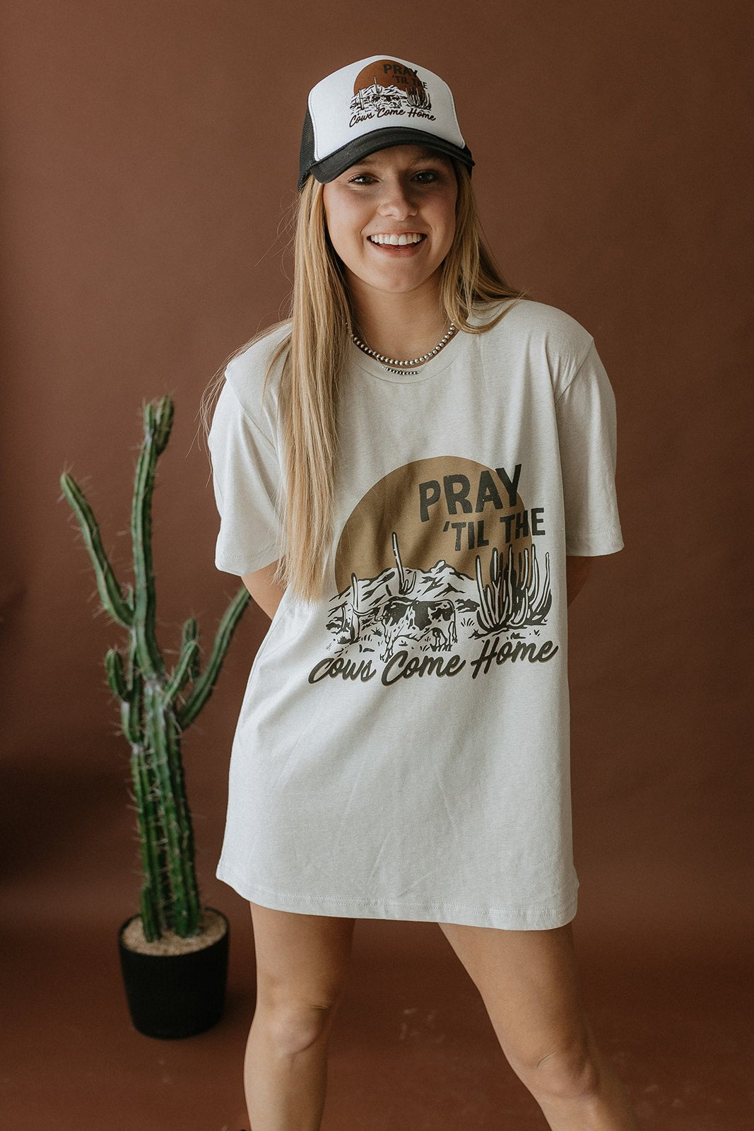 Pray Til The Cows Come Home Graphic Tee Wild Junkie