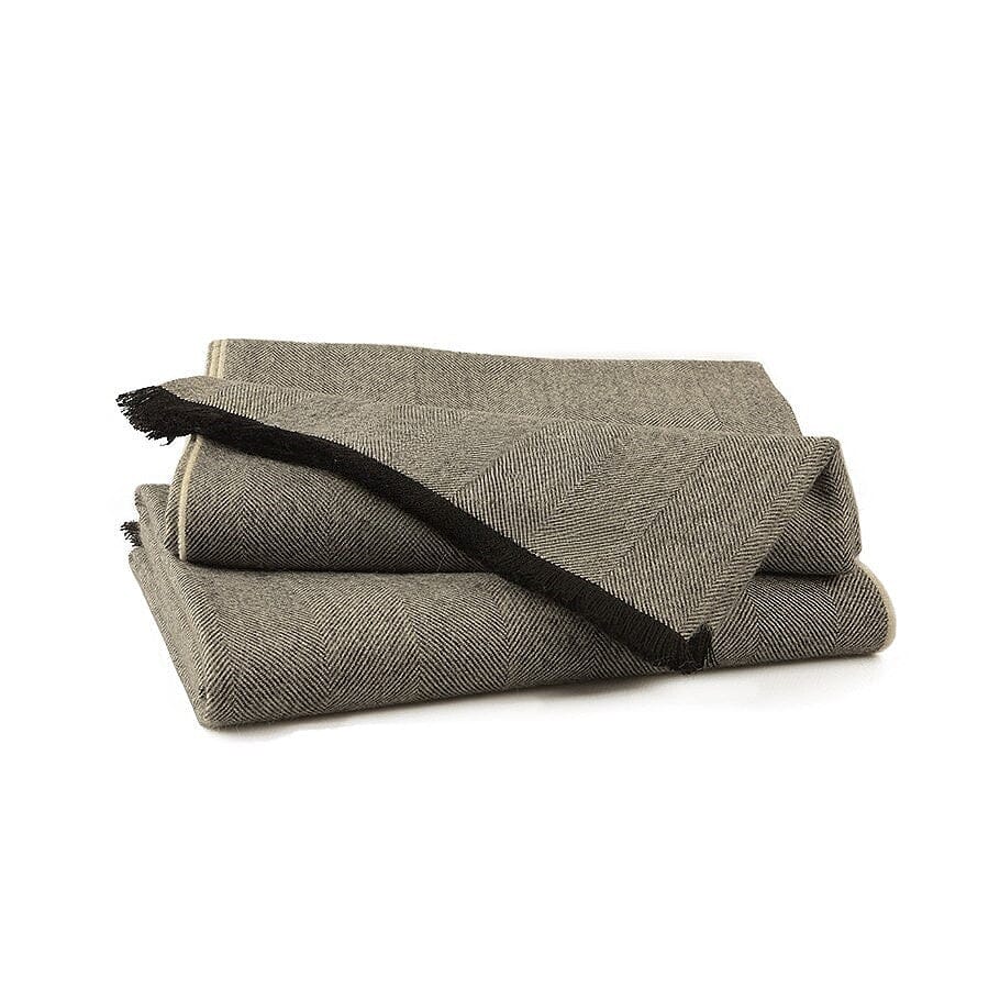 Premium Herringbone Throw Purely Alpaca