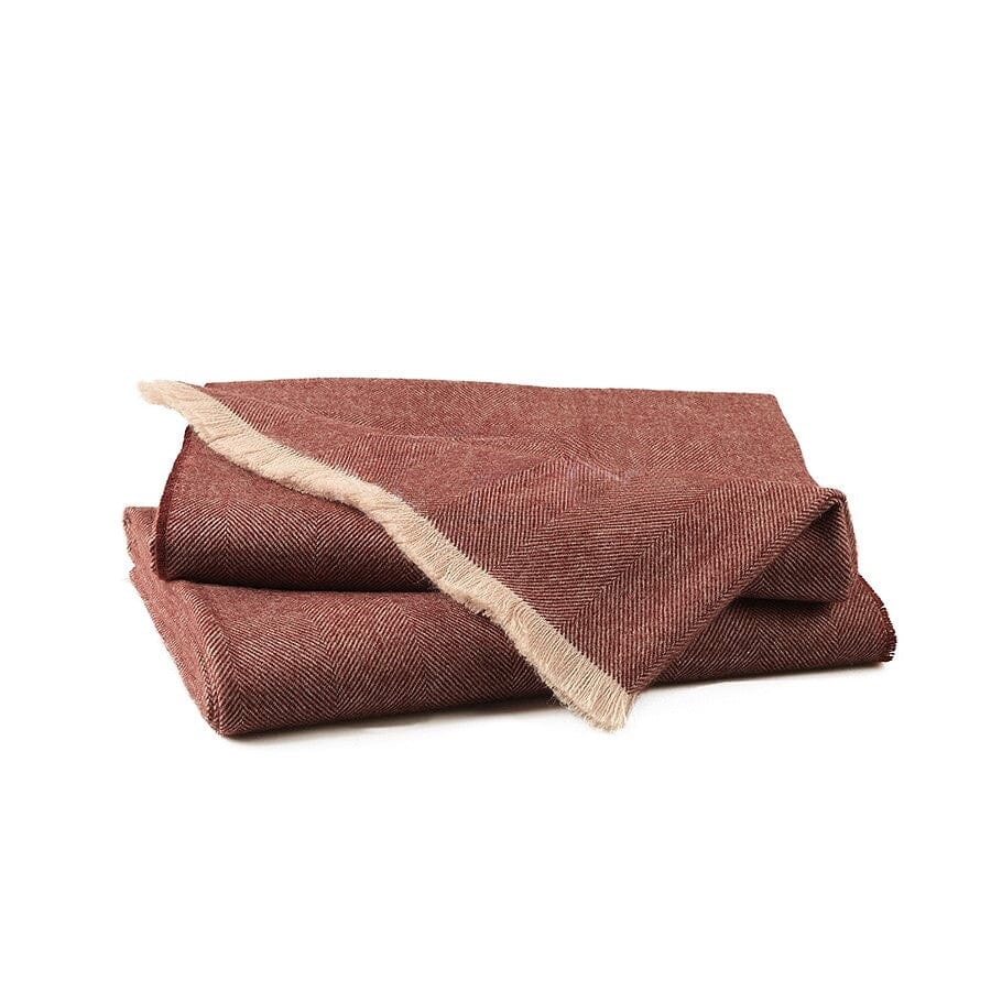 Premium Herringbone Throw Purely Alpaca