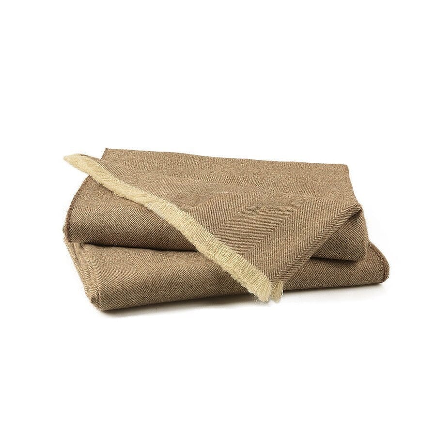 Premium Herringbone Throw Purely Alpaca