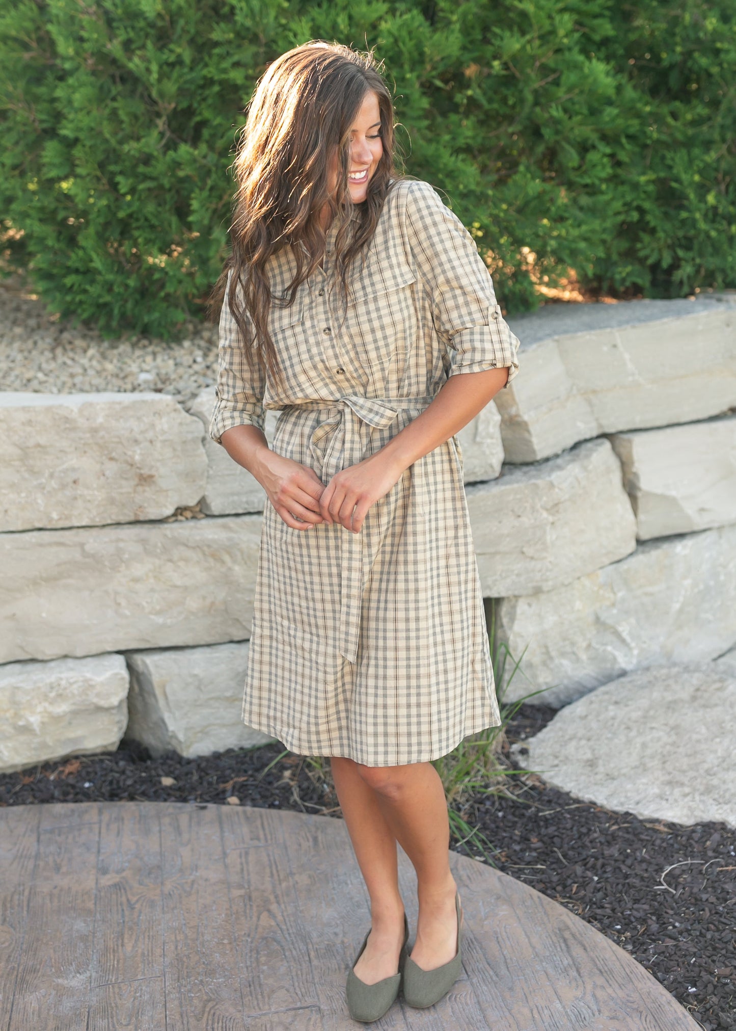 Kimberly Shirt Dress - FINAL SALE