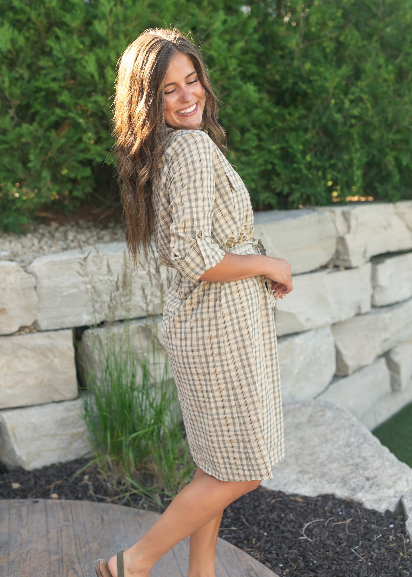 Kimberly Shirt Dress - FINAL SALE