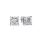 Princess Cut Diamond Stud Earring Fascinating Diamonds