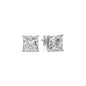 Princess Cut Diamond Stud Earring Fascinating Diamonds