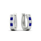 Channel Set Huggie Hoop Earring Fascinating Diamonds