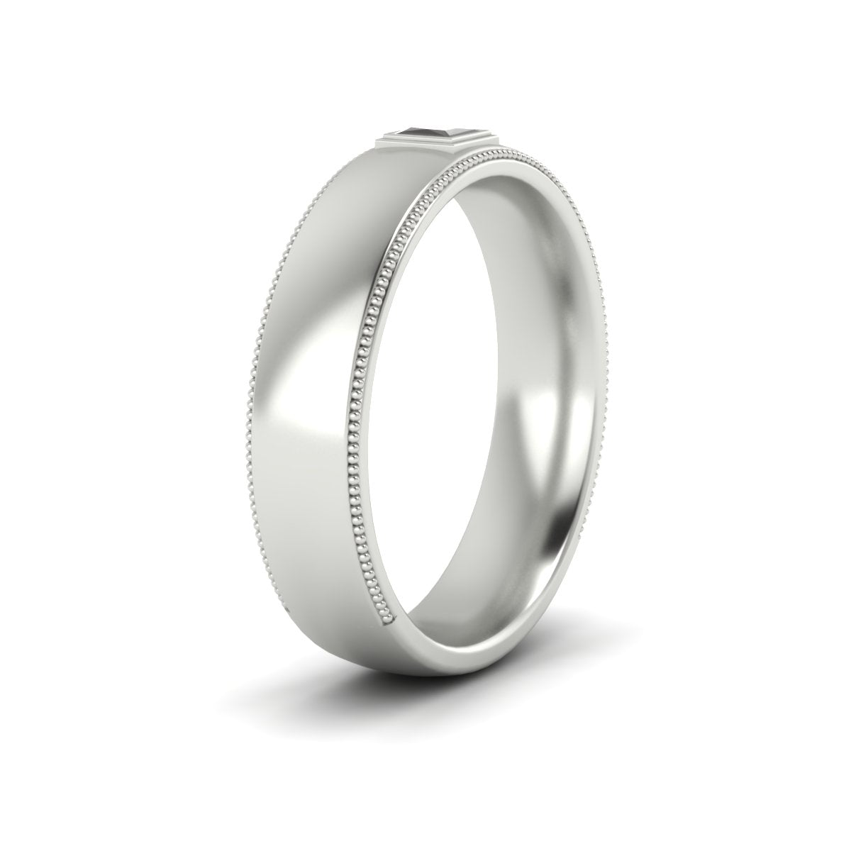 Princess Cut Mens Comfort Fit Promise Ring Fascinating Diamonds