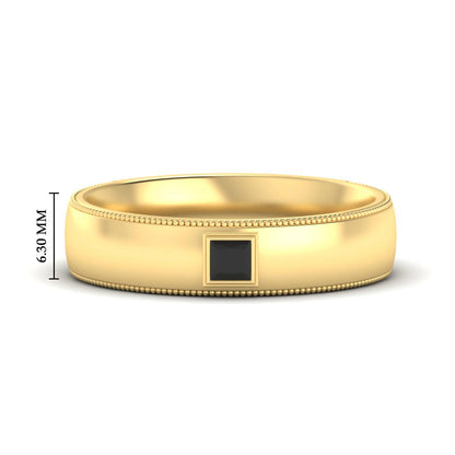 Princess Cut Mens Comfort Fit Promise Ring Fascinating Diamonds
