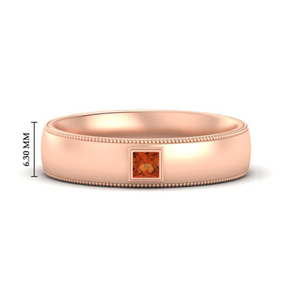 Princess Cut Mens Comfort Fit Promise Ring Fascinating Diamonds