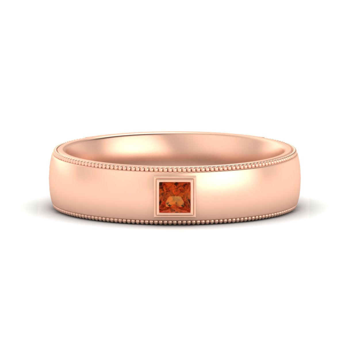 Princess Cut Mens Comfort Fit Promise Ring Fascinating Diamonds