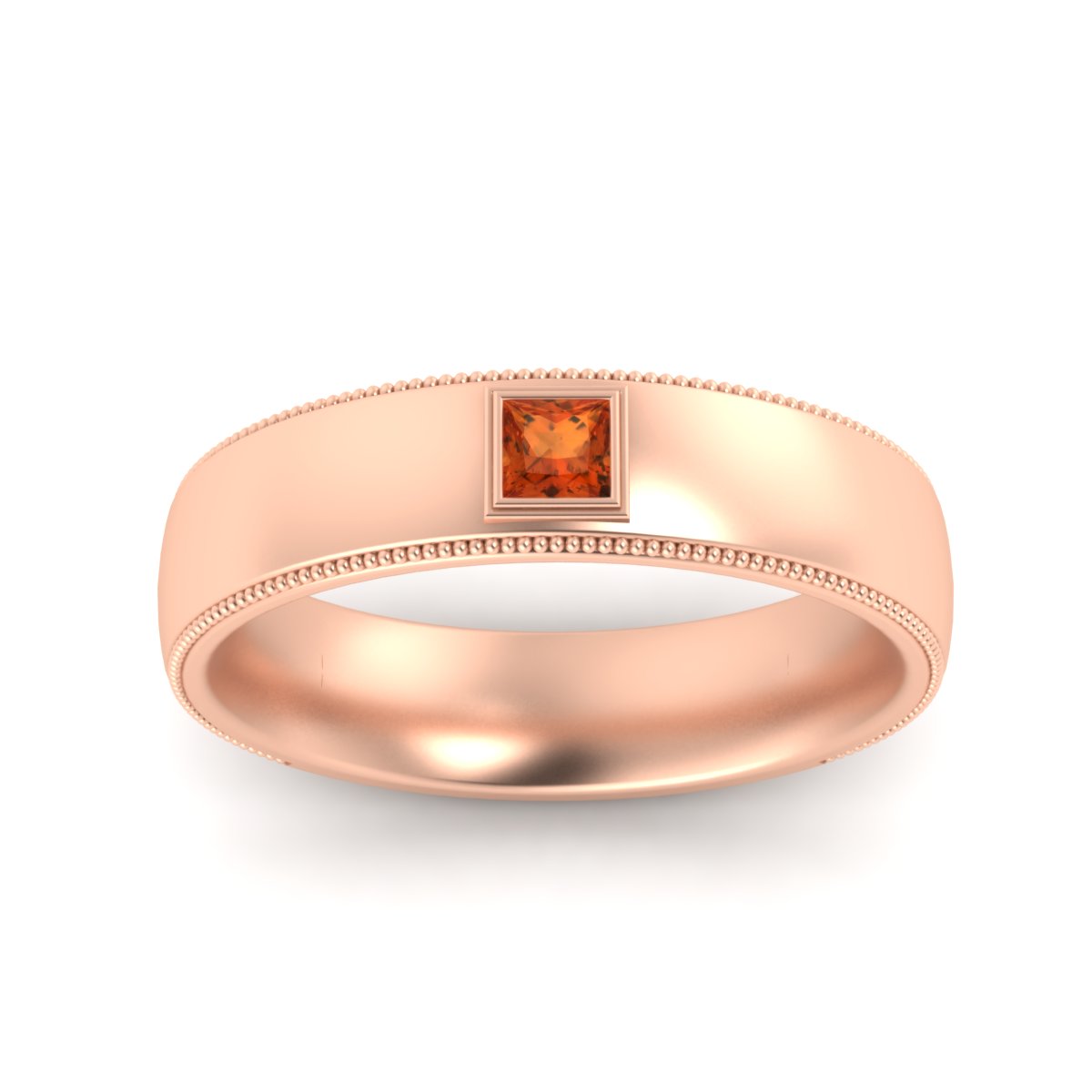 Princess Cut Mens Comfort Fit Promise Ring Fascinating Diamonds