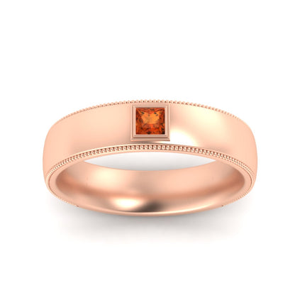 Princess Cut Mens Comfort Fit Promise Ring Fascinating Diamonds