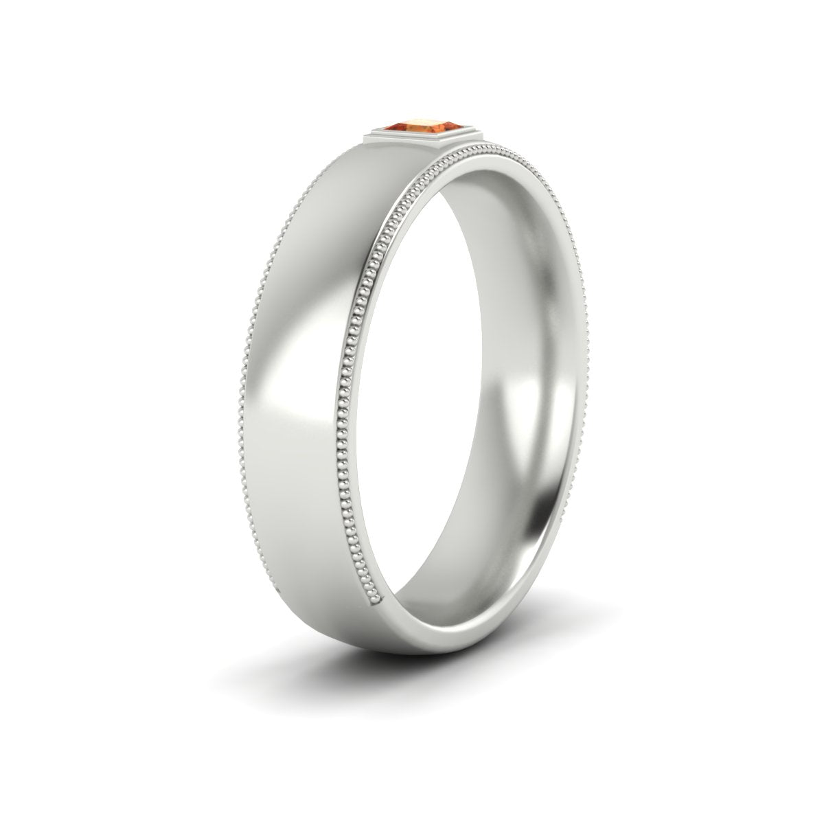 Princess Cut Mens Comfort Fit Promise Ring Fascinating Diamonds